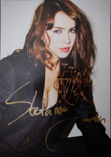 Stefanie Joosten Signed Card